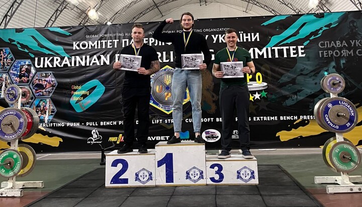 KDA student wins Ukrainian Powerlifting Championship in three categories