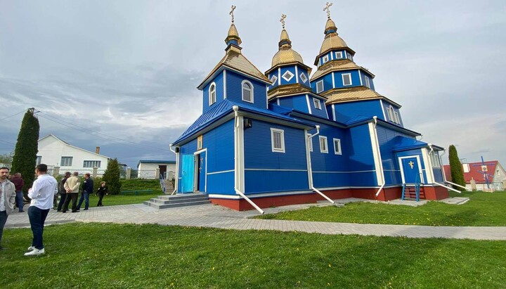 Покровський храм УПЦ у Бронниках. Фото: Рівненська єпархія