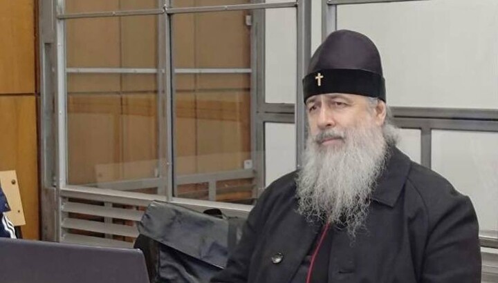 Metropolitan Arseny in court. Photo: MP Artem Dmytruk