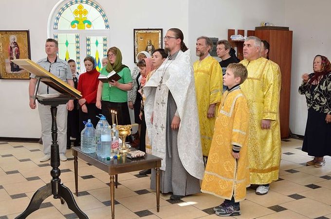 Gorlovka Diocese of UOC: the church in the former line of fire prays for peace