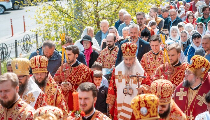 Блаженніший очолив престольне свято у храмі великомученика Георгія