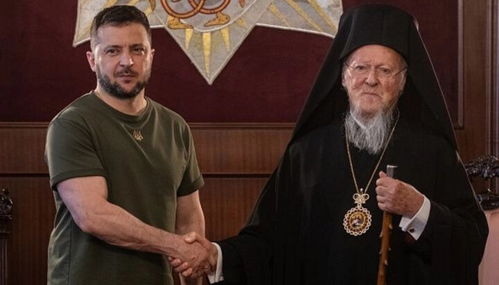 Zelensky invites Patriarch Bartholomew to summit on Ukraine in Switzerland