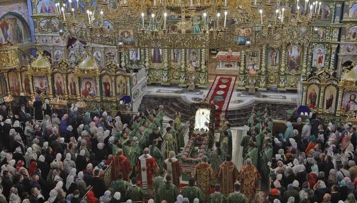 Thousands of UOC believers pray in Pochaiv Lavra. May 12, 2024 Photo: t.me/peace_youtube_ua