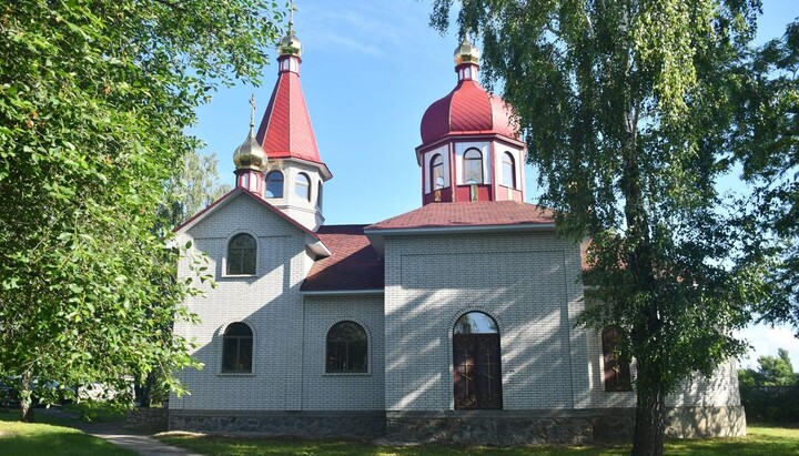 Храм в Ольшанке. Фото: Житомирская епархия