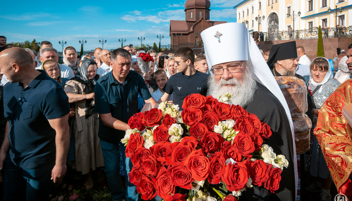 Блаженніший Митрополит усієї Америки і Канади Тихон у Банченському монастирі. Фото: news.church.ua