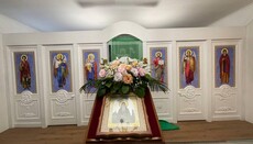 На территории Одесской больницы освятили новый храм УПЦ