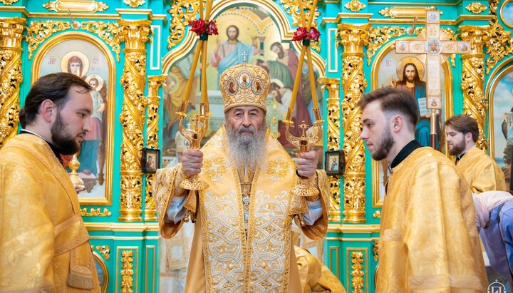 Блаженніший Митрополит Київський і всієї України Онуфрій. Фото: news.church.ua