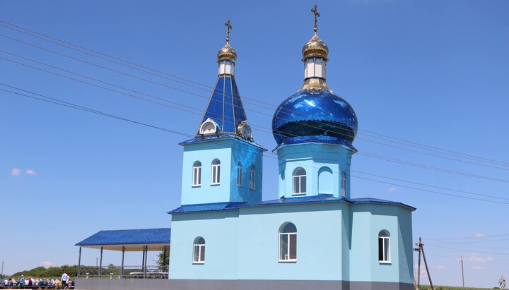 Храм в честь благоверного князя Александра Невского в с. Александровка. Фото: Днепропетровская епархия