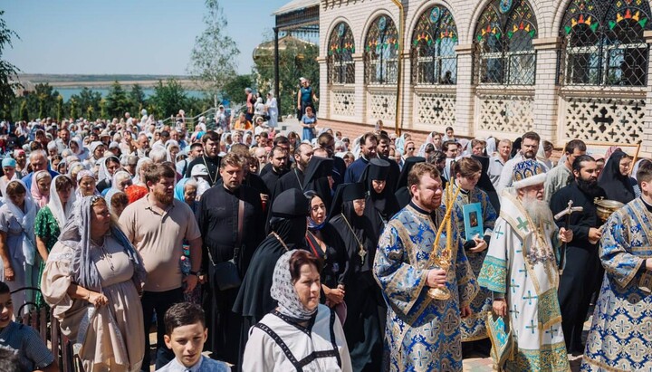 Торжества в годовщину основания Покровского скита УПЦ. Фото: Одесская епархия