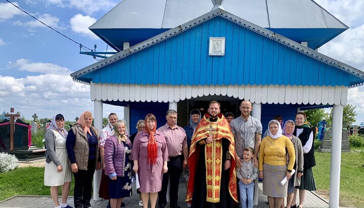 Релігійна громада УПЦ у Перковичах. Фото: Володимир-Волинська єпархія