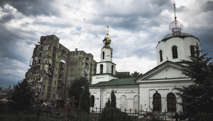 Макаріївський храм УПЦ у Торецьку. Фото: NV