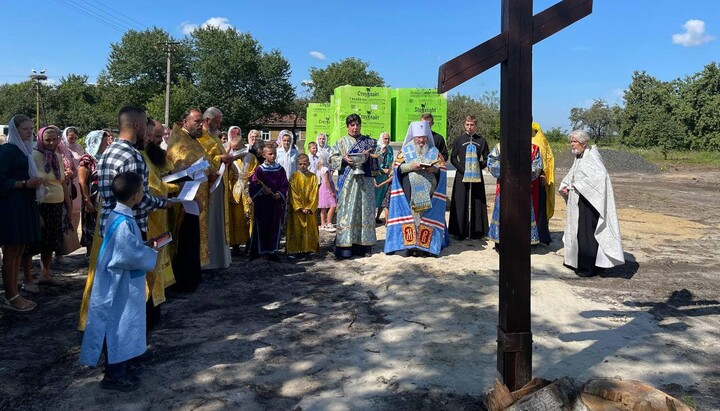 У волинському селі Чорніїв побудують новий храм УПЦ