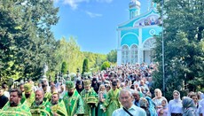 На Закарпатті звершили хресний хід з мощами преподобного Мойсея Угрина