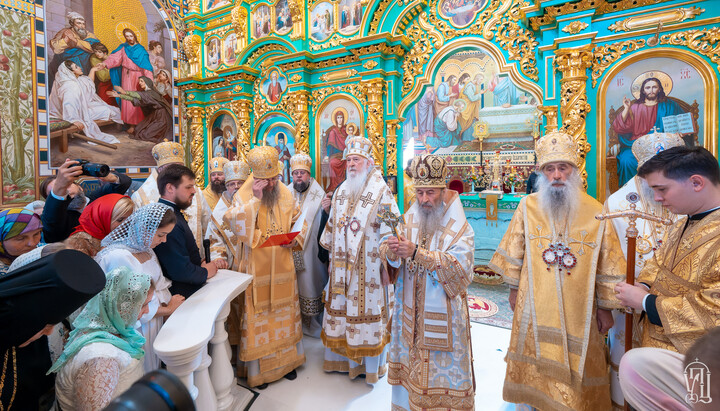 В УПЦ відзначили 10-річчя інтронізації Блаженнішого Митрополита Онуфрія. Фото news.church.ua