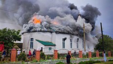 В Одесской области второй раз за неделю молния ударила в церковь УПЦ