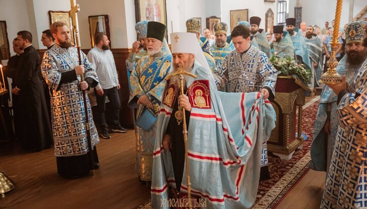 Блаженніший Митрополит Київський і всієї України Онуфрій. Фото: Хмельницька єпархія