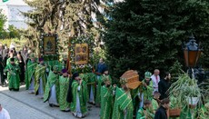 У Святогірській лаврі відбулися урочистості на честь Святогірських святих