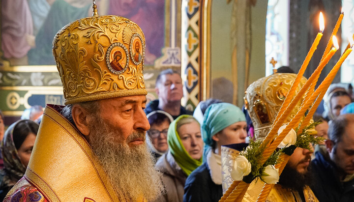 Блаженніший Митрополит Київський і всієї України Онуфрій. Фото: Києво-Печерська лавра