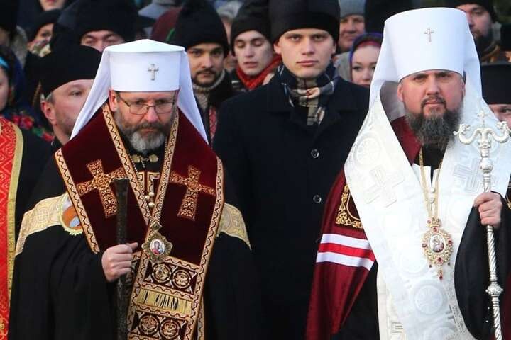 The heads of the OCU and the UGCC. Photo: glavcom