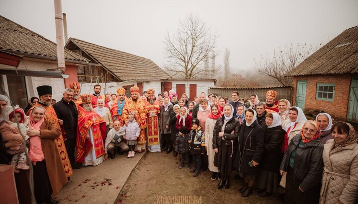 Престольне свято Димитровської парафії у селі Шпичинці. Фото: Хмельницька єпархія