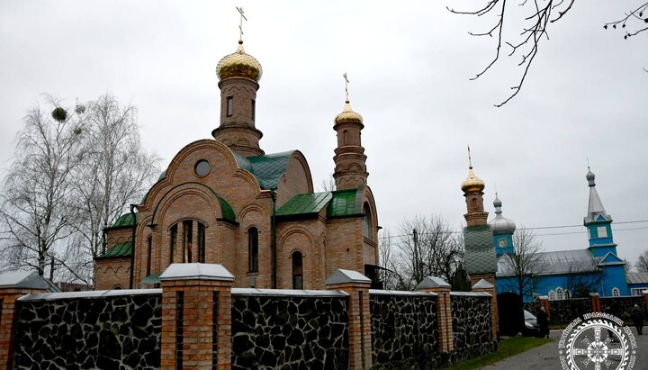 Ильинский храм УПЦ в селе Чарторийск. Фото: Волынская епахия