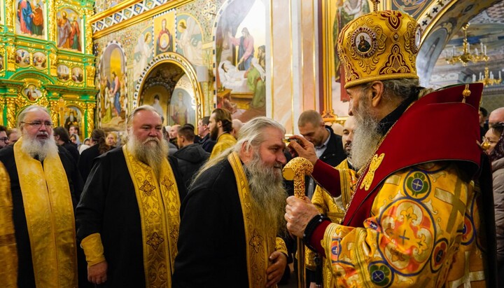 Блаженніший Митрополит Київський і всієї України Онуфрій. Фото: Києво-Печерська лавра