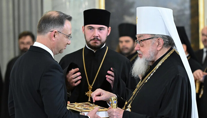 Президент Польщі та Предстоятель Польської Церкви. Фото: сайт polskieradio