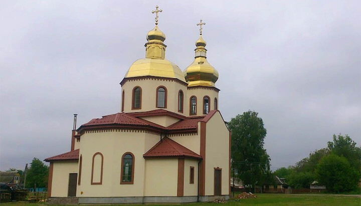 Храм в Шевченкове. Фото: ПЦУ