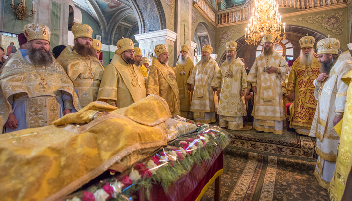 Празднование памяти святителя Феодосия Черниговского. Фото: пресс-служба УПЦ