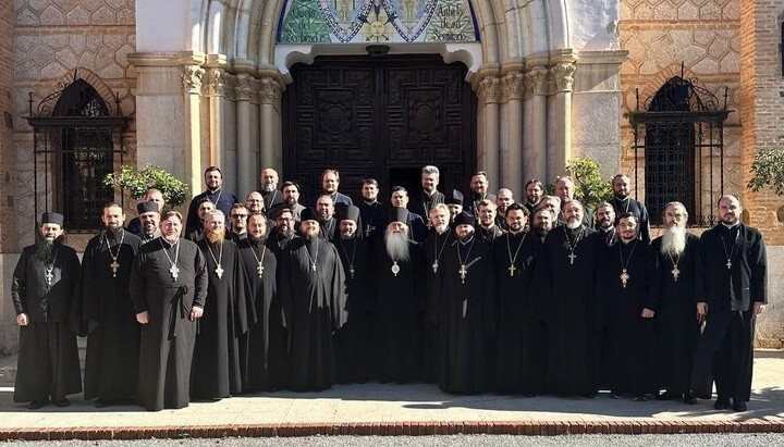 UOC clergy abroad. Photo: DECR UOC website