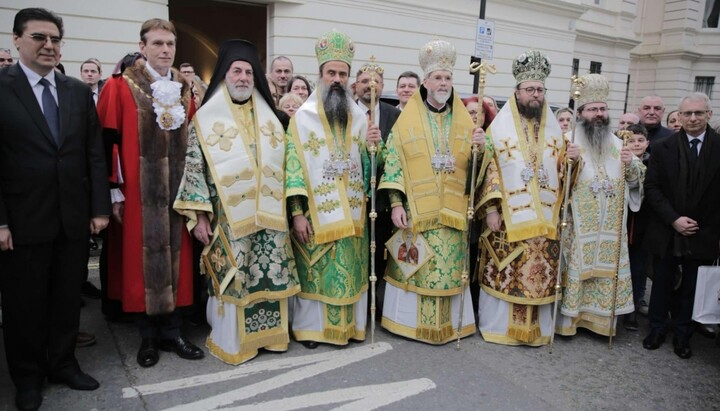 Иерархи Болгарской Церкви в Лондоне. Фото: сайт Болгарской Церкви