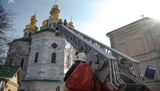 Ministry of Culture: Cross on Lavra сhurch fell due to Russian shelling