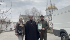 Polish humanitarian mission visits UOC’s Kherson Eparchy