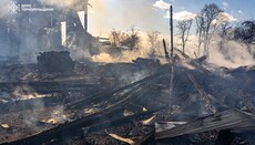 Katerynivka church raided from UOC believers 10 years ago burned down