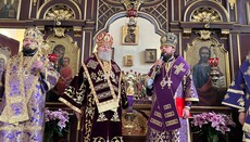 In the Czech Republic, UOC hierarchs concelebrate with Archbishop of Prague