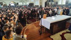 Hundreds of UOC parishioners pray at patronal feast in Brussels