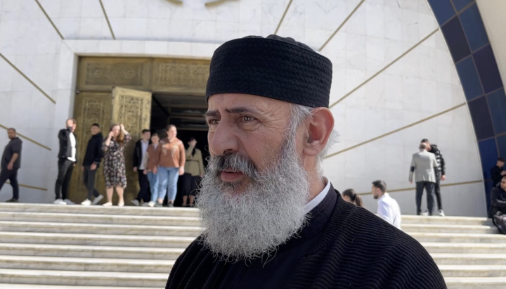 Father Ilia, rector of the Tirana church. Photo: UOJ