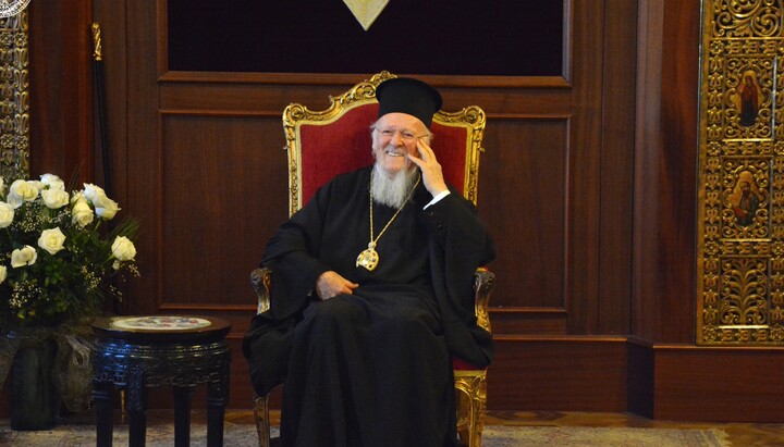 Patriarch Bartholomew. Photo: Facebook of the Patriarchate of Constantinople