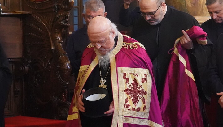 Patriarch Bartholomew. Photo: fosfanariou website