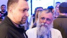 Budanov celebrates Purim with Jews