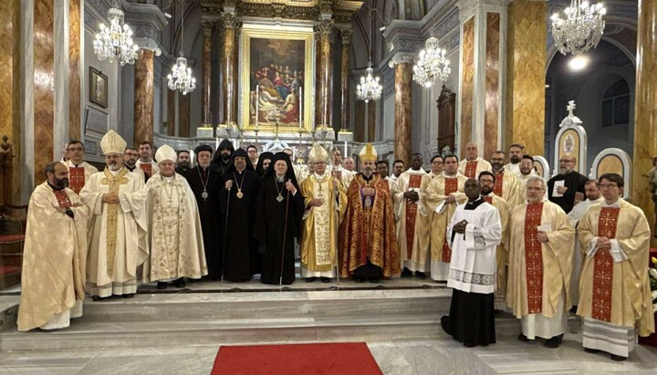 Patriarch Bartholomew after the Mass in Istanbul. Photo: Nikos Papachristou