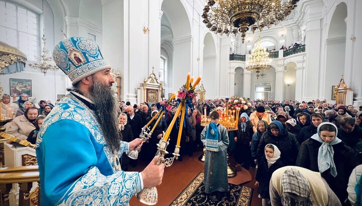 Літургія у Троїцькому Браїлівському жіночому монастирі 19 березня 2025 р. Фото: Вінницька єпархія